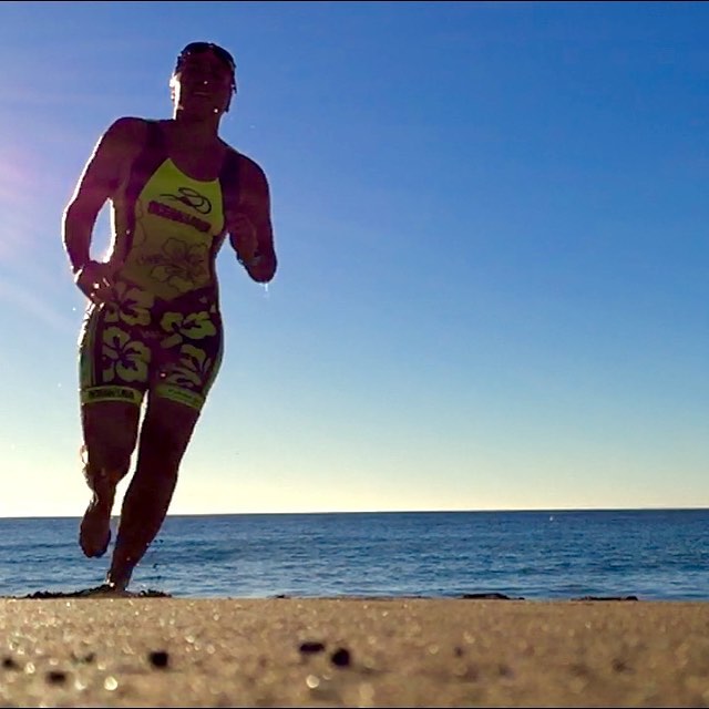 The famous anxiety managment swim Lanzarote session